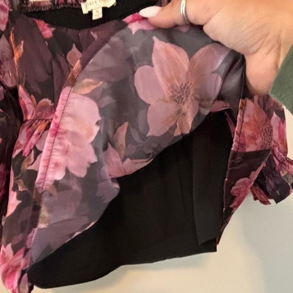 UO Urban Outfitters Thirty/Thirty Floral BabyDoll Top Size Small - Picture 6 of 9